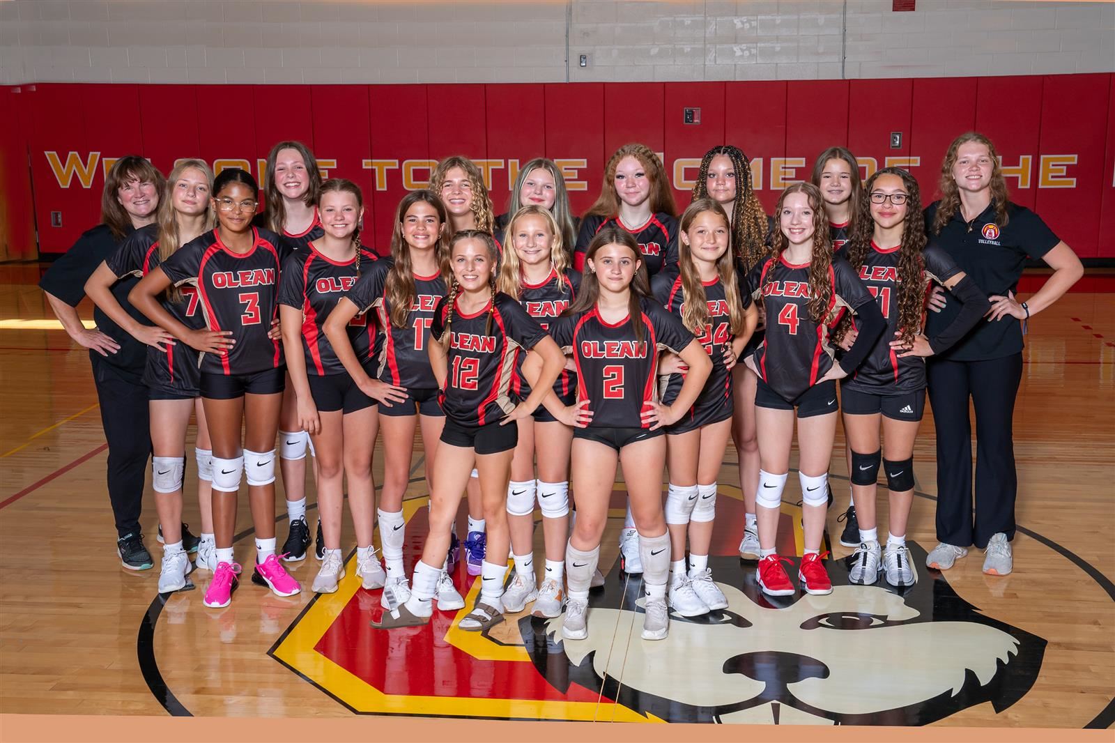 2023 Girls Modified Volleyball Team
